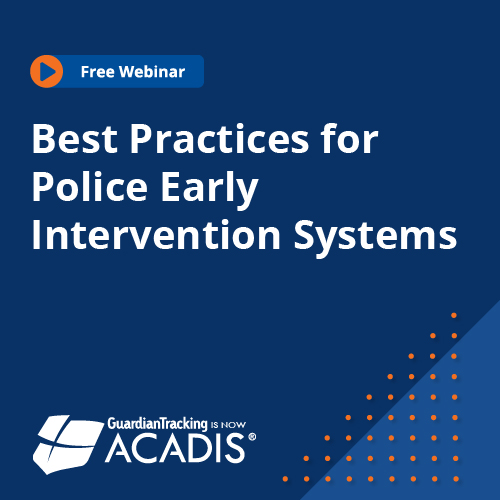Best Practices for Police Early Intervention Systems