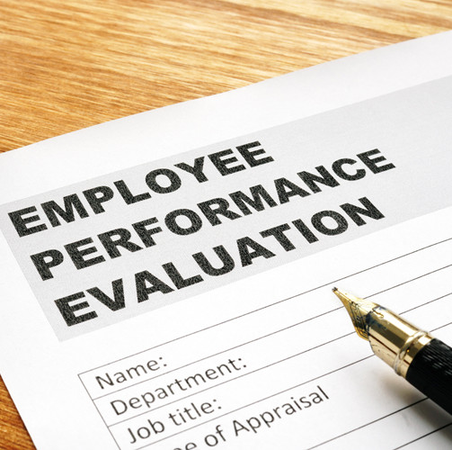 Employee performance evaluation form